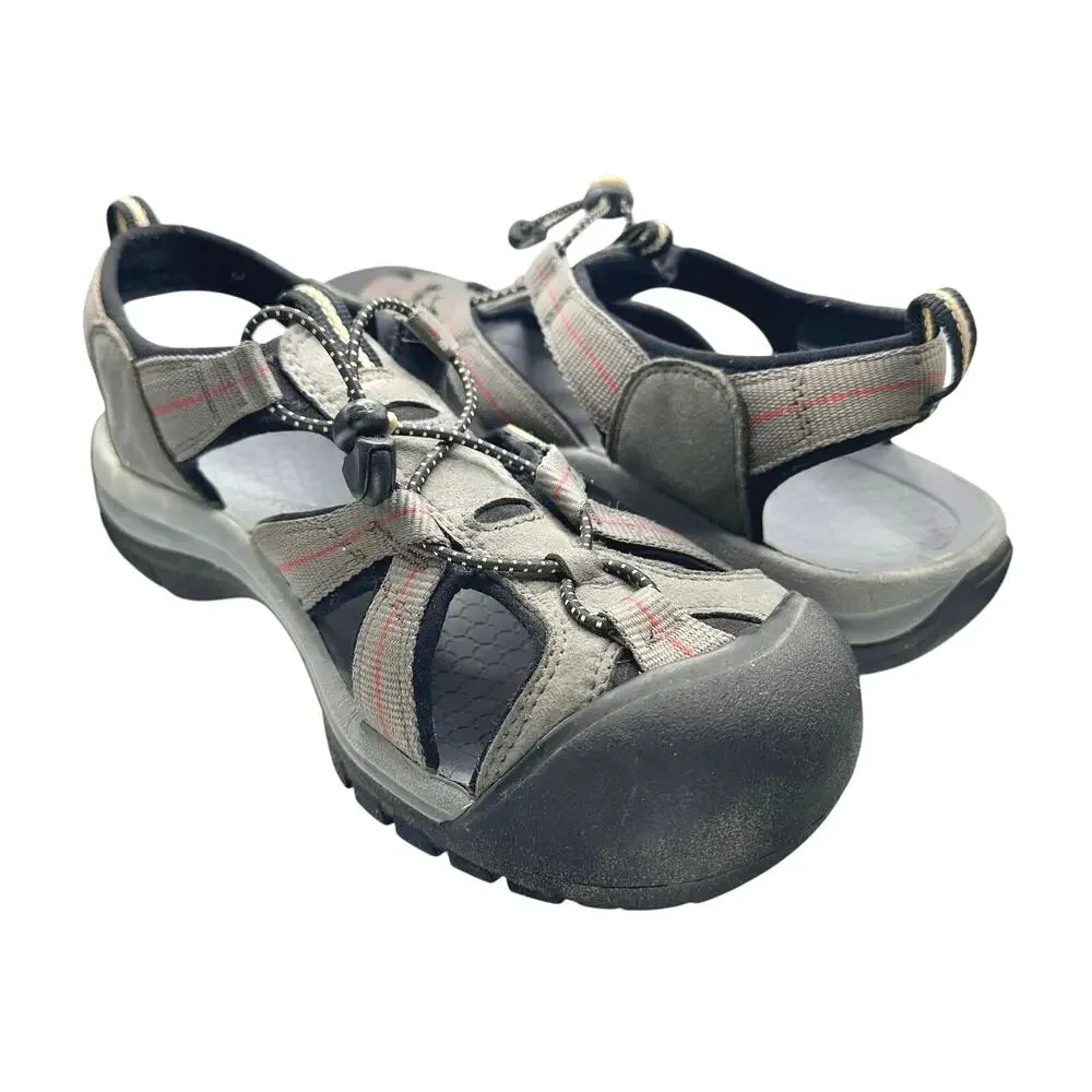Keen | Men | Venice H2 Red Gray Outdoor Hiking Waterproof Sandals | Size 11